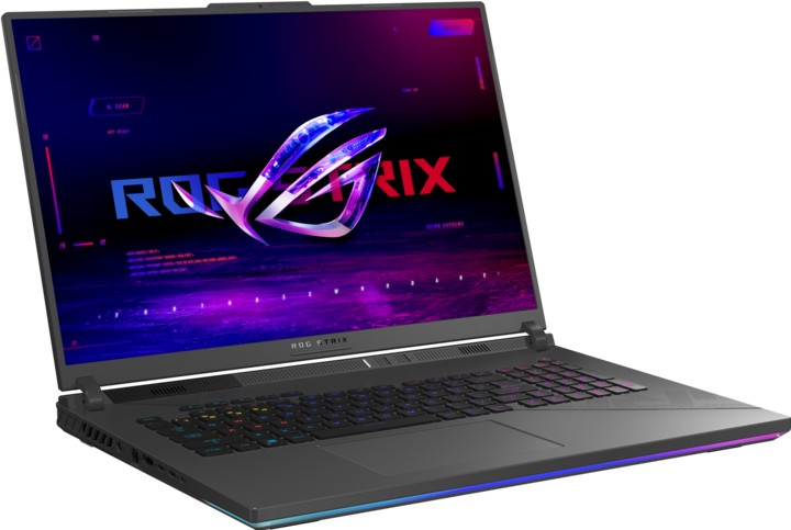 Produktbild ASUS ROG Strix G18 18" WQXGA 240Hz i9-14900HX 32GB/1TB RTX4070 Win11 G814JIR-N6059W (18", Intel Core i9-14900HX, 32 GB, 1000 GB, FR)