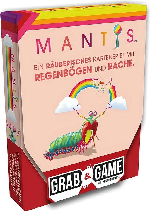 Produktbild Exploding Kittens EXKD0046 - Mantis: Grab & Game (Deutsch, 2 - 4 Spieler)