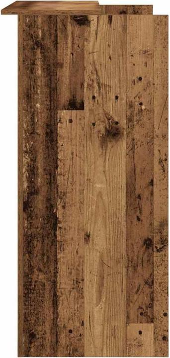 Actual product image vidaXL Reception counter in reclaimed wood look 100x50x103.5 cm wood-based material