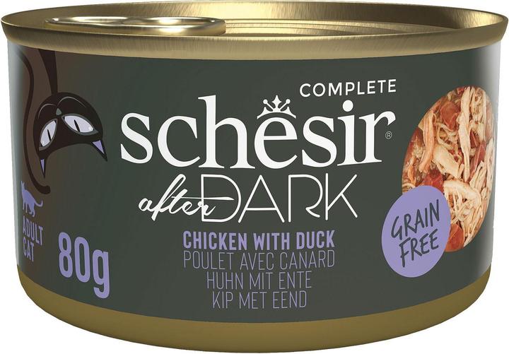 Schesir After Dark Wholefood Huhn mit Ente, 80g (Adult, 1 Stk., 80 g)