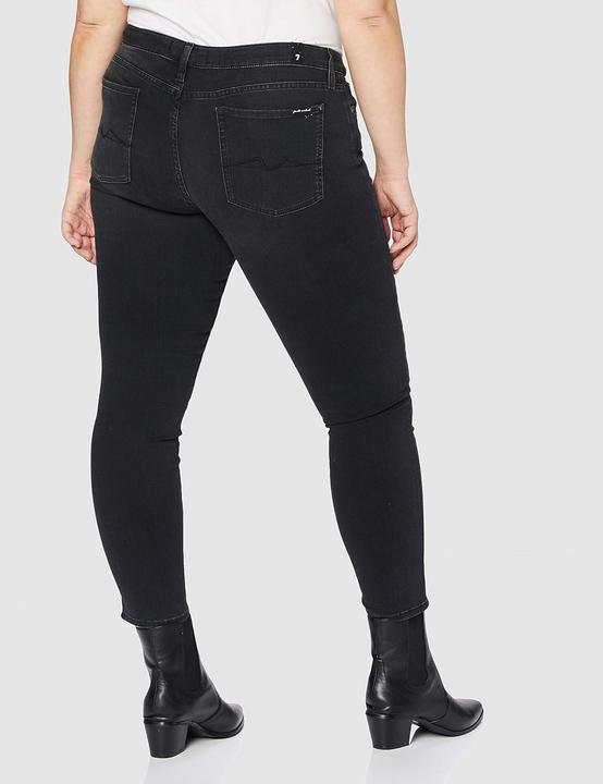 Produktbild 7 For All Mankind Pyper Crop Jeans mit versierten Etiketten, super rekelastisch und leicht (23)