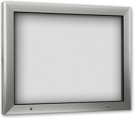 Actual product image kaiserkraft Display case for indoor and outdoor use (Magnet board, 102.5 x 80 cm)