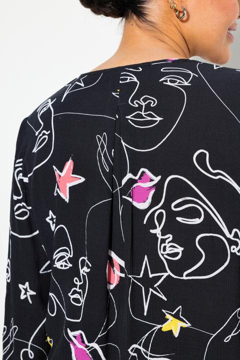 Produktbild Ulla Popken Smok-Bluse (50, 52)