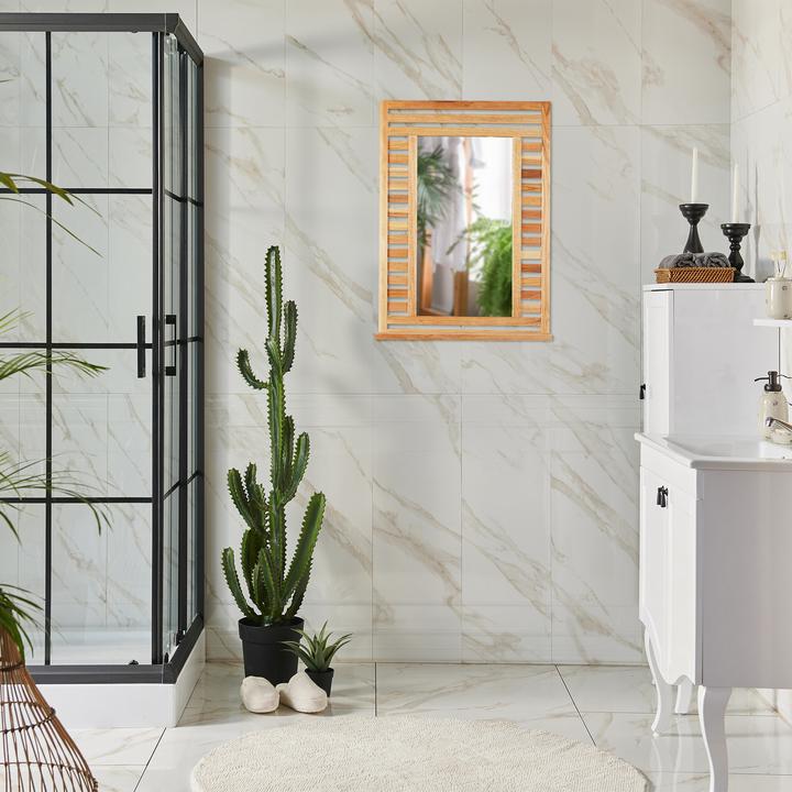 Actual product image Relaxdays Bathroom mirror (50 x 70 cm)