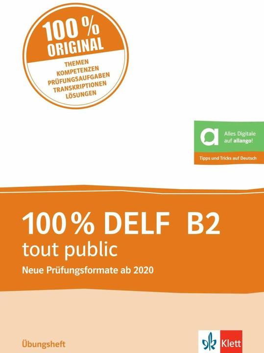 Immagine prodotto 100% DELF B2 tout public - Nouveaux formats 2020 (Francese, Bruno Girardeau, Gabrielle Joly, Marie Cravageot, 2024)