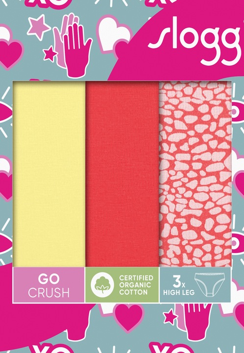Produktbild Sloggi Brief GO CRUSH Damenslip 3er Pack (XS, 3er Pack)