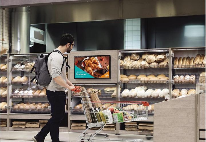 Actual product image Samsung Smart Signage QB24C-T 60.00cm(24") Cap.Touch (1920 x 1080 pixels, 24")