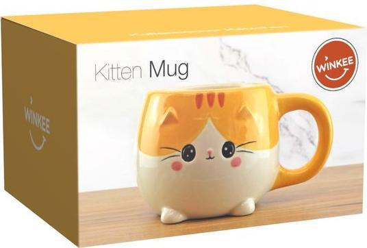 Actual product image Winkee Mug - Pet Friends Kitten (350 ml, 1 x)