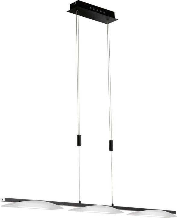 Actual product image Fischer & Honsel Honsel Kop LED pendant light triple 24.9W Tunable white controllable dimmable acrylic glass sandsc