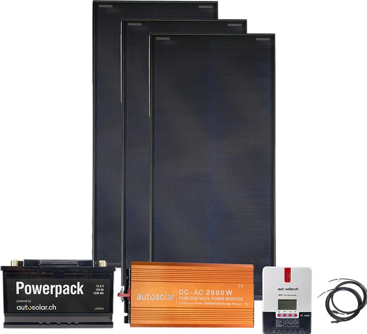 Actual product image Autosolar Solar set 200W with 20A MPPT charge controller (200 W)