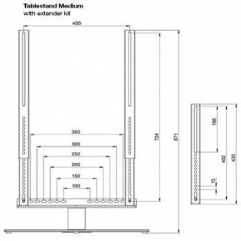 Produktbild Multibrackets M VESA Extender kit