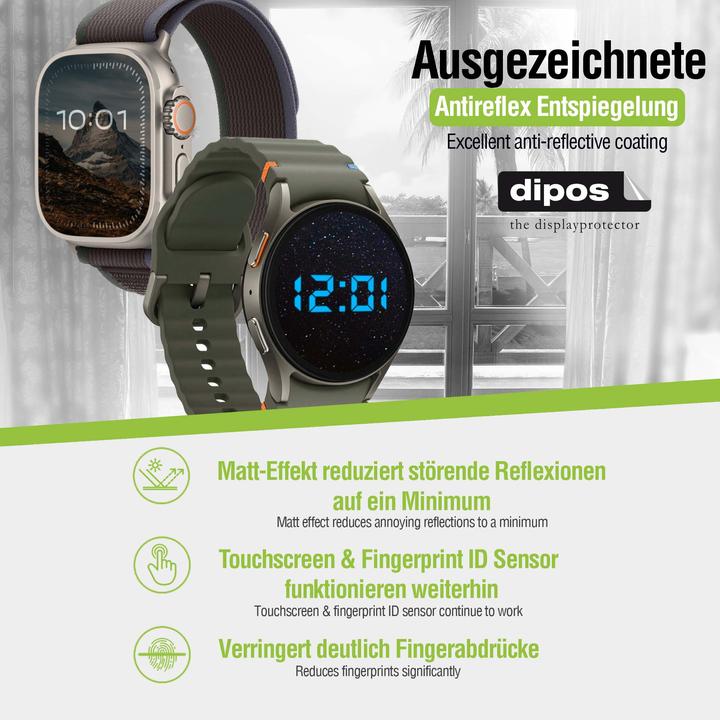 Immagine prodotto Dipos Pellicola Protettiva Antiriflesso per Fossil FB-01