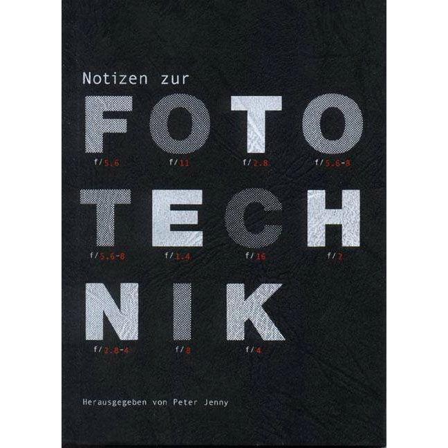 Notizen zur Fototechnik, Sachbücher von Peter Jenny