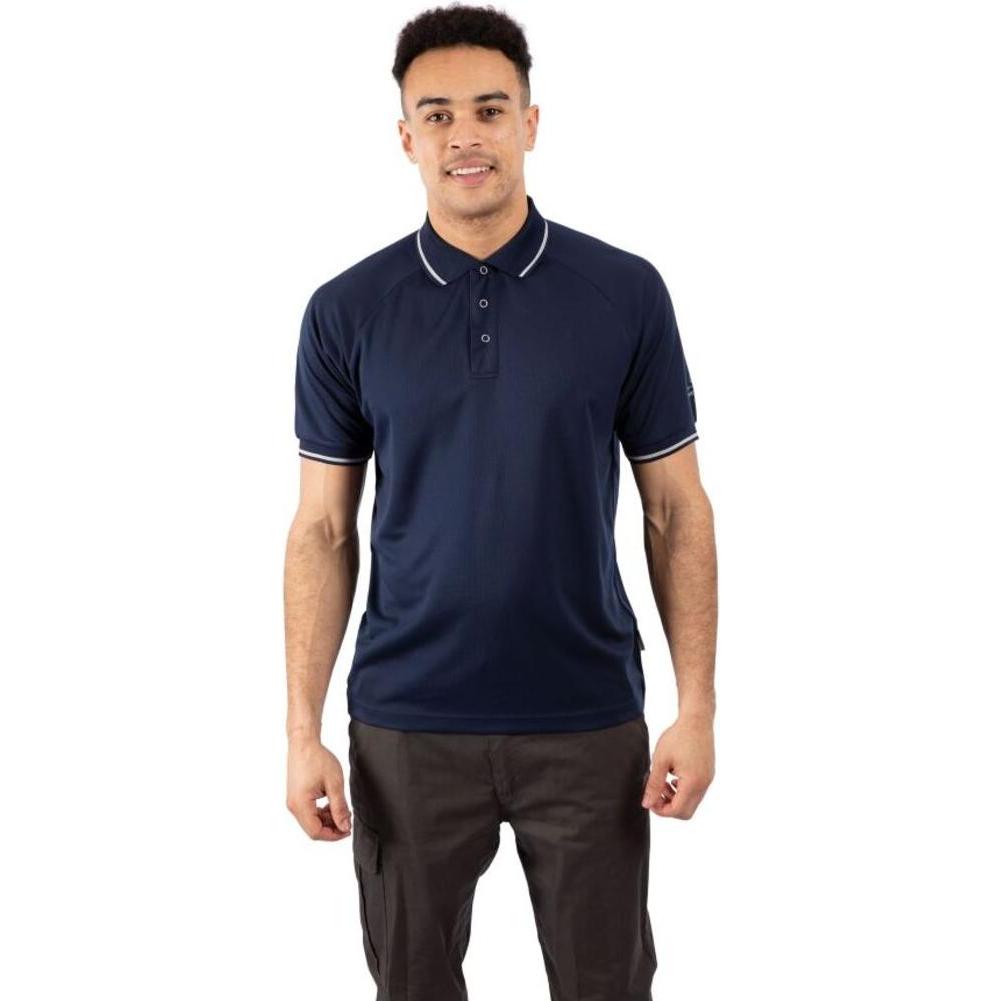 Trespass, Herren, Shirt, BONINGTON - Herren Polo Shirt, Blau, (XXL)