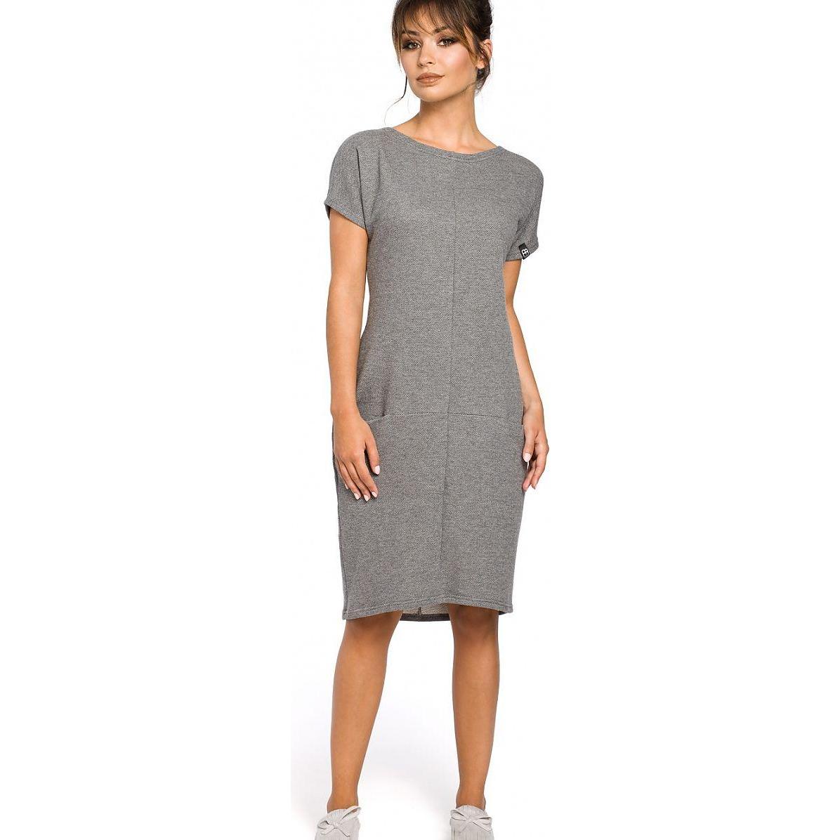 Be Wear, Kleider, Alltagskleid, Grau, (XXL)