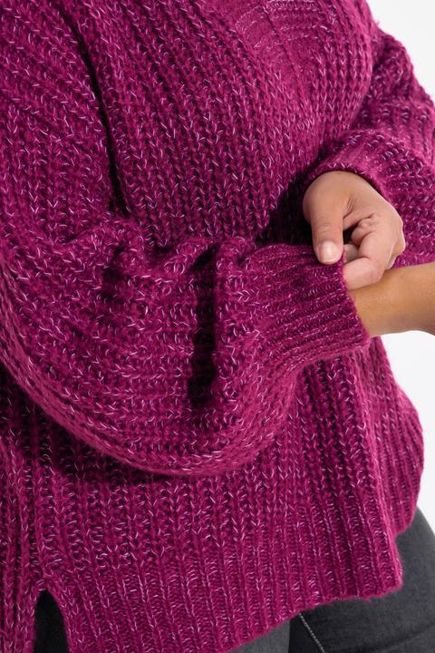 Image du produit Janet & Joyce Pullover, oversized, V-Ausschnitt (54)