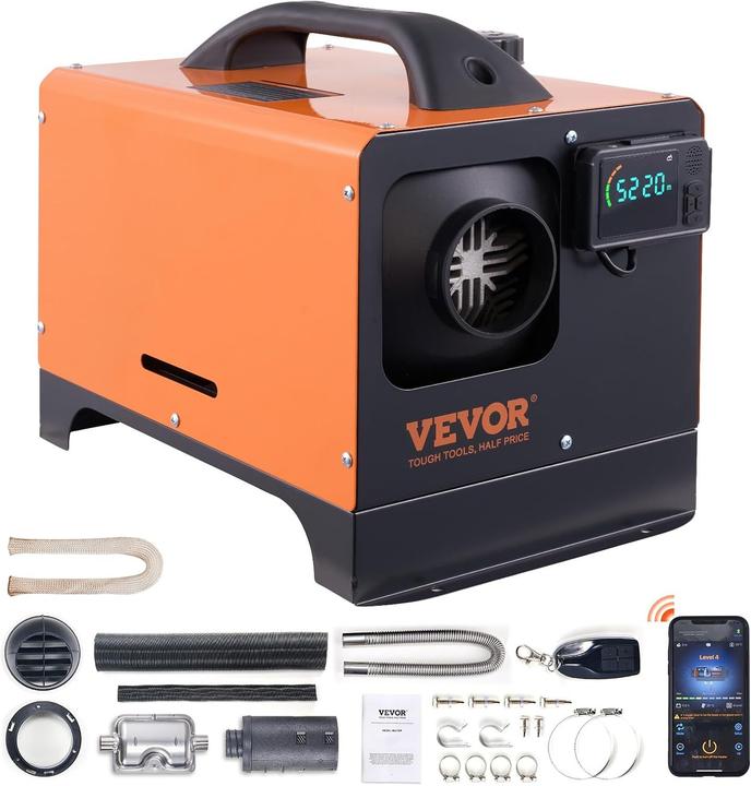 Vevor Riscaldatore ad Aria Diesel Portatile Tutto in Uno (8000 W)
