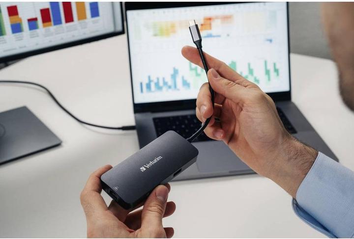 Produktbild Verbatim USB-C Pro Multiport Hub 5 Port CMH-05 32150 (USB-C, 5 Ports)
