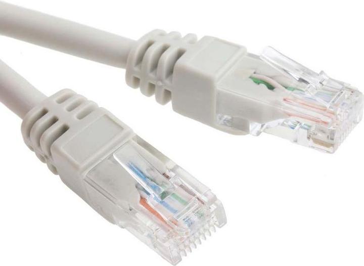 Produktbild RS PRO Patch cord Cat6 UTP LSZH Grey 15m (UTP, CAT6, 15 m)