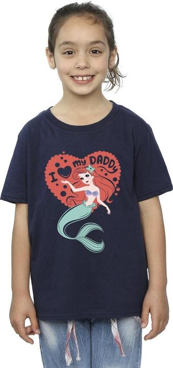 Produktbild Disney The Little Mermaid Love Daddy TShirt Mädchen (116)