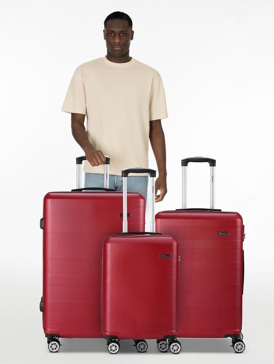 Actual product image Benzi 5330 4 Rollen Kofferset 3-teilig (166 l)