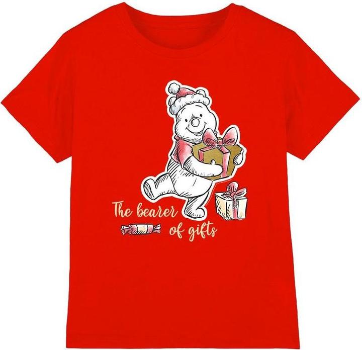 Produktbild Winnie the Pooh The Bearer Of Christmas Gifts TShirt (128)