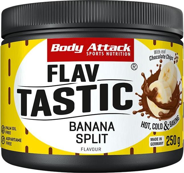 Immagine prodotto Body Attack Flav Tastic (barattolo da 250g) (250 g, banana Split)