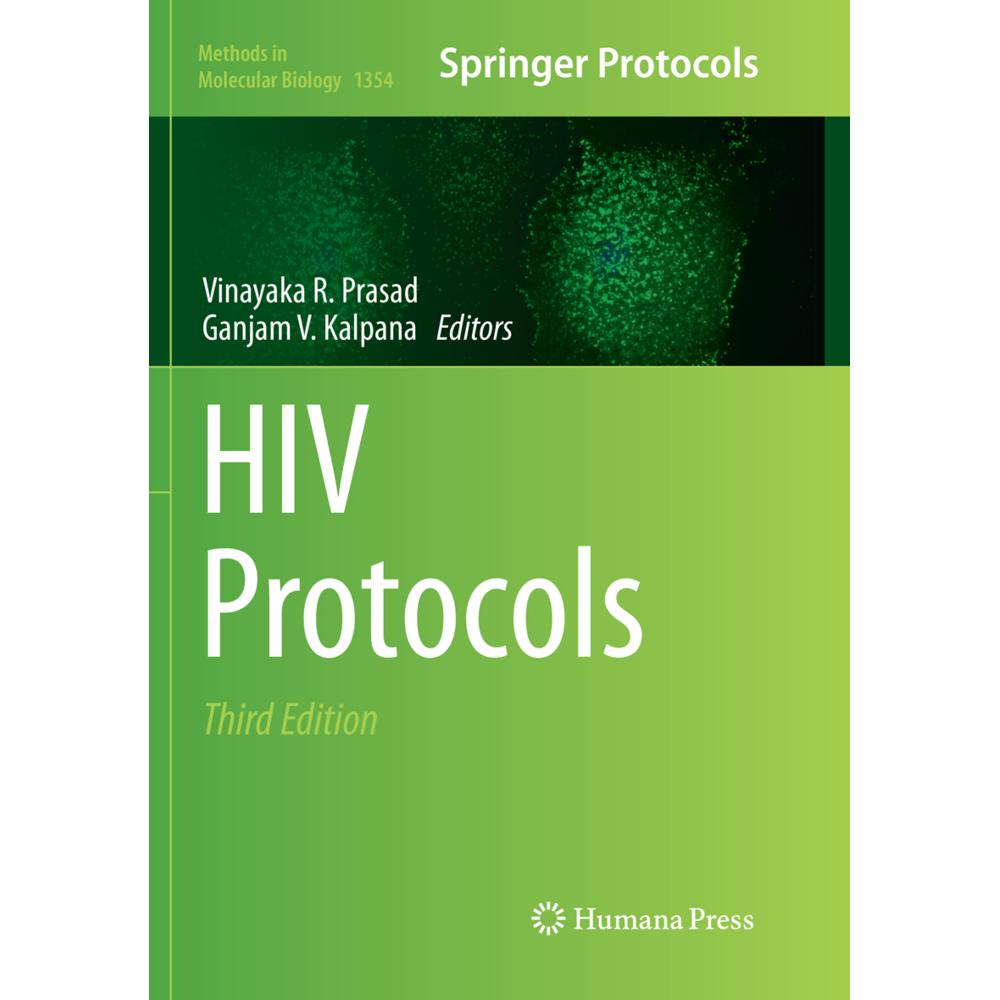 HIV Protocols, Fachbücher von Vinayaka R. Prasad, Ganjam V. Kalpana
