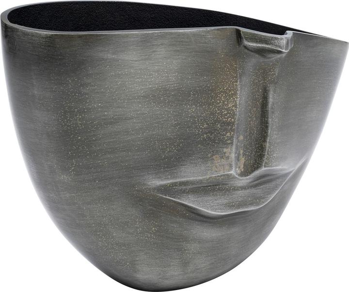 Produktbild Kare Design Vase Half Face Anthrazit 31cm