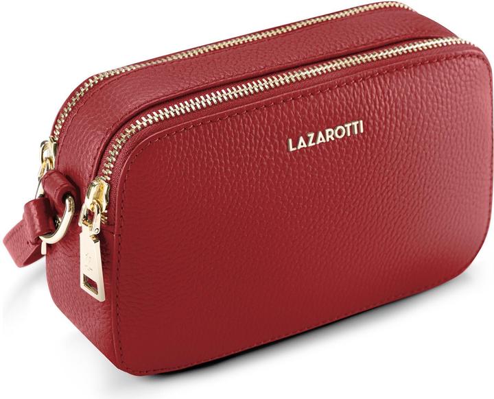 Actual product image Lazarotti Bologna Leather shoulder bag leather 18 cm