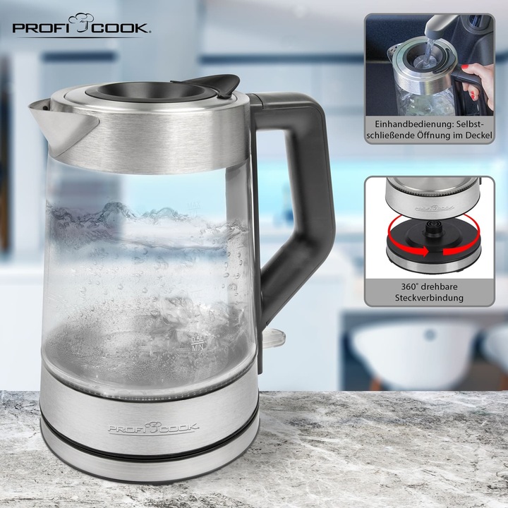 Produktbild Proficook Wasserkocher PC WKS 1190 G (1.70 l)