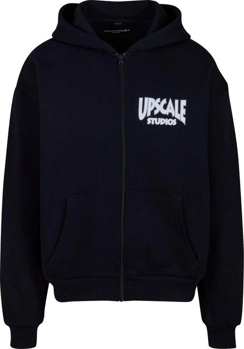 Actual product image Mister Tee Mens Upscale Studios Ultra Heavy Full Zip Oversized Jacket (M)