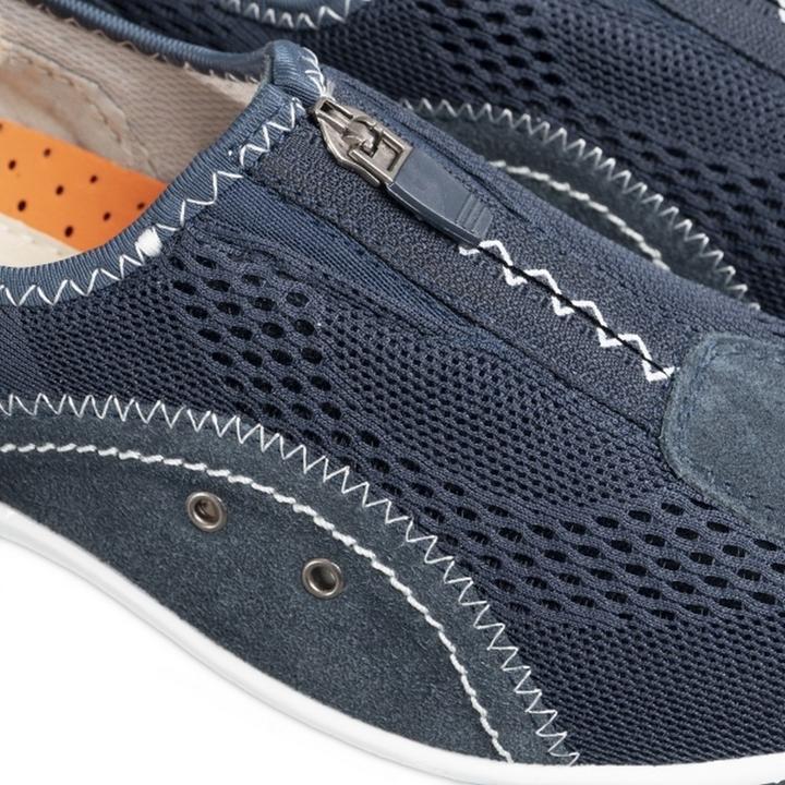 Produktbild Boulevard Freizeitschuhe Sneakers Schuhe mit Reissverschluss (42)