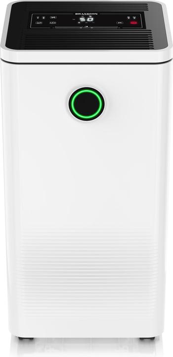 Brandson Luftentfeuchter mit Kompressor, 10 L pro 24h, Dehumidifier elektrisch, für 40 m³ Räume, Tank 2,5 L (20 m², 10 l/24h)