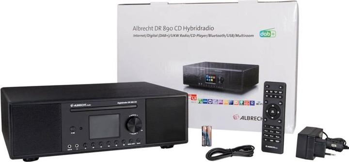 Produktbild Albrecht Dr 890 (Internetradio, DAB+, Bluetooth, WLAN)