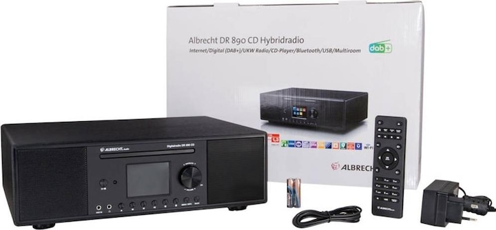 Image du produit Albrecht Dr 890 (Webradio, DAB+ DAB, Bluetooth, WiFi)