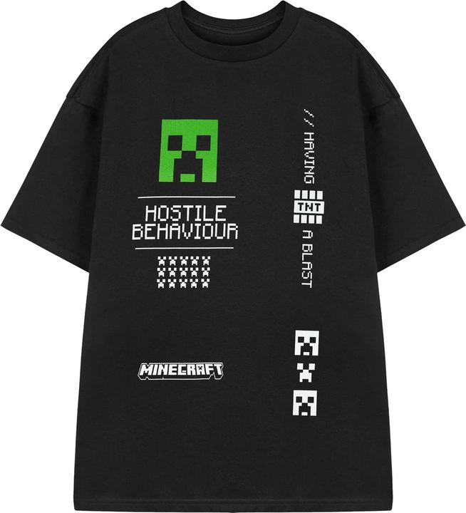 Produktbild Minecraft Hostile Behaviour TShirt (XXL)