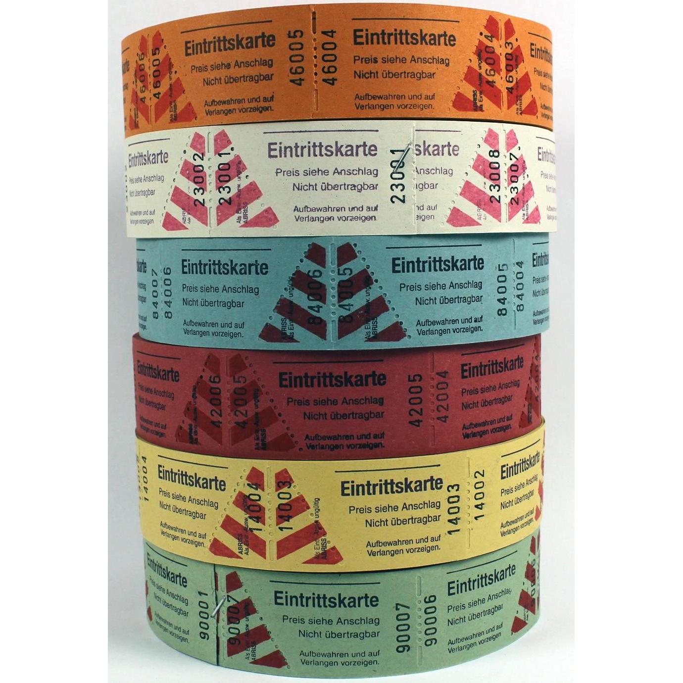 W&A Eintrittskarten 1000er (1000 Stk.) (48909-GE)