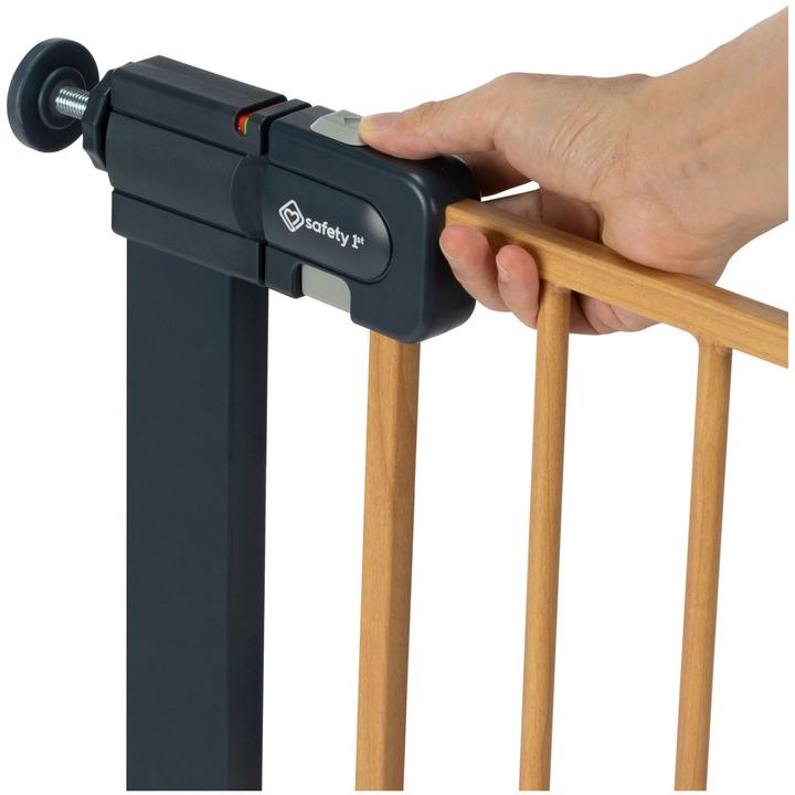 Image du produit Safety 1st - SF1 Easy Close - Metal Wood Effect - 73-80cm, extendable to 136cm (73 cm)