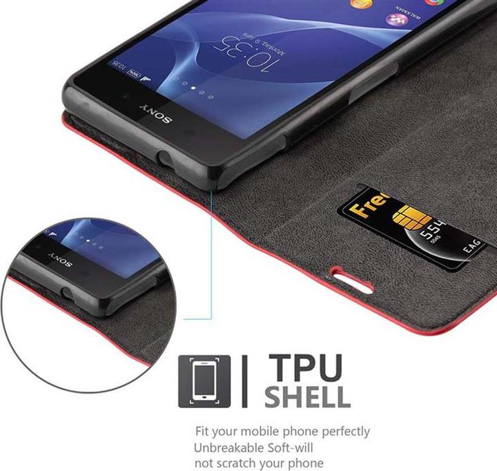 Produktbild Cadorabo Book Invisible Magnet Cover (Sony Xperia Z2 Compact)