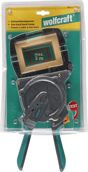 Actual product image wolfcraft wolfcraft 1 Einhand-Rahmenbandspanner 5m (5000 mm)