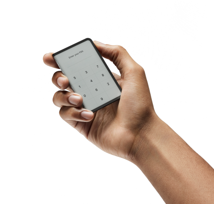 Actual product image Ledger Stax (Bitcoin, Cardano)