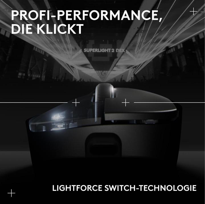 Produktbild Logitech G Pro X Superlight 2 DEX Lightspeed (Kabellos)