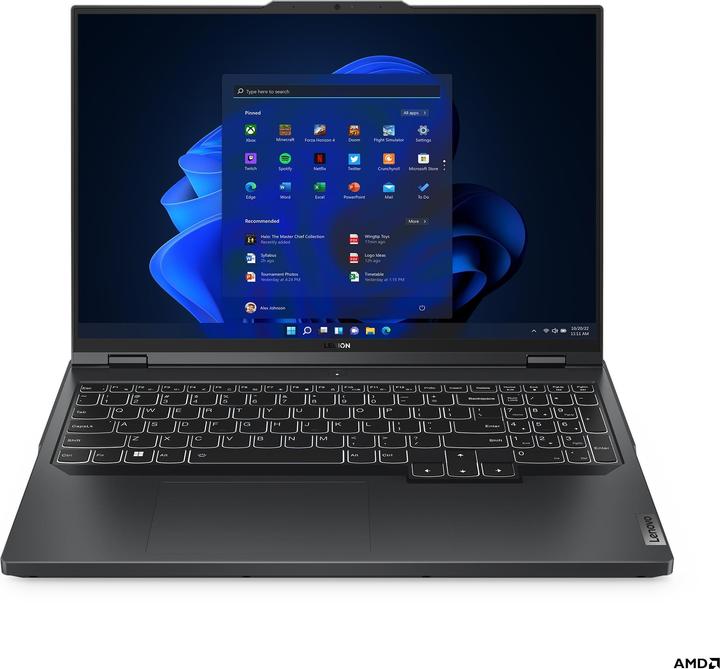 Image du produit Lenovo Legion Pro 5 (16", 1000 Go, 16 Go, DE, AMD Ryzen 9 7945HX)