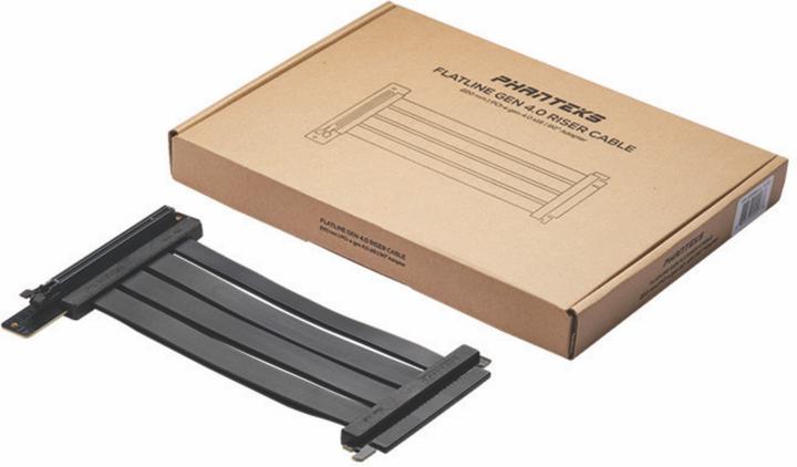 Produktbild Phanteks PCI-E 4.0 x16 Riser Flachband-Kabel, 90 Grad