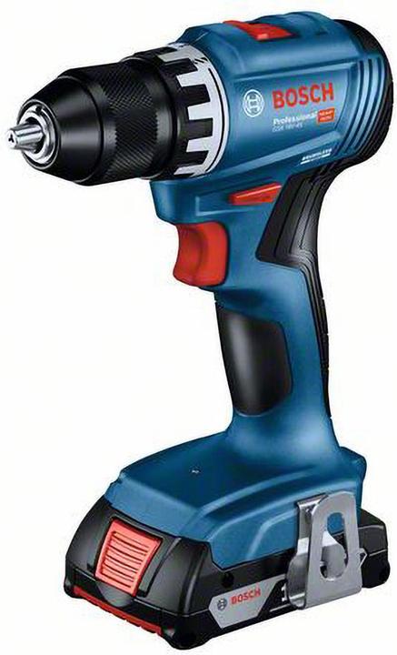 Produktbild Bosch Professional Combo Kit 2-tlg. 18V: GSR 18V-45 + GBH 18V-22 + 2 x Akku 4.0Ah, Schnellladegerät