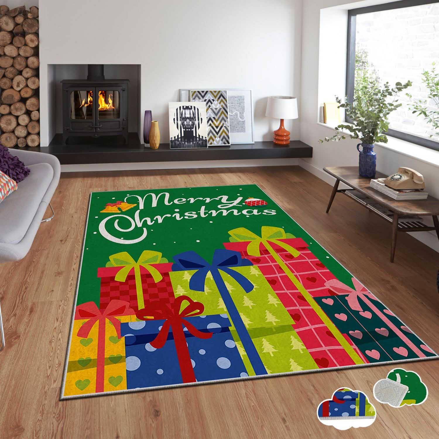 Thumbnail - Hanah Home Christmas, Teppich, Holiday (80 x 140 cm)