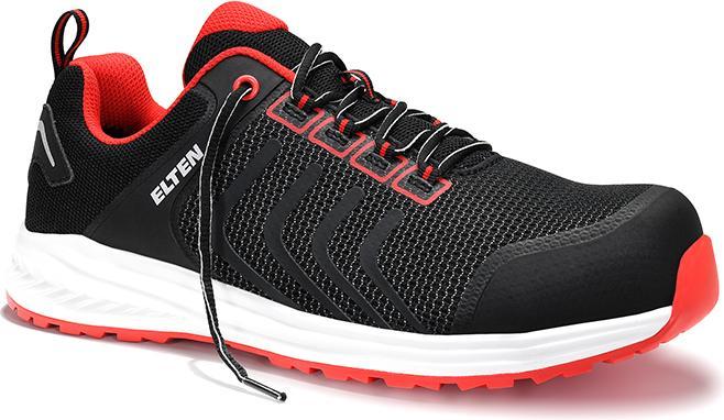 Produktbild Elten Batai Livas black red low ESD S1P, juodi 48 (S1P, 48)