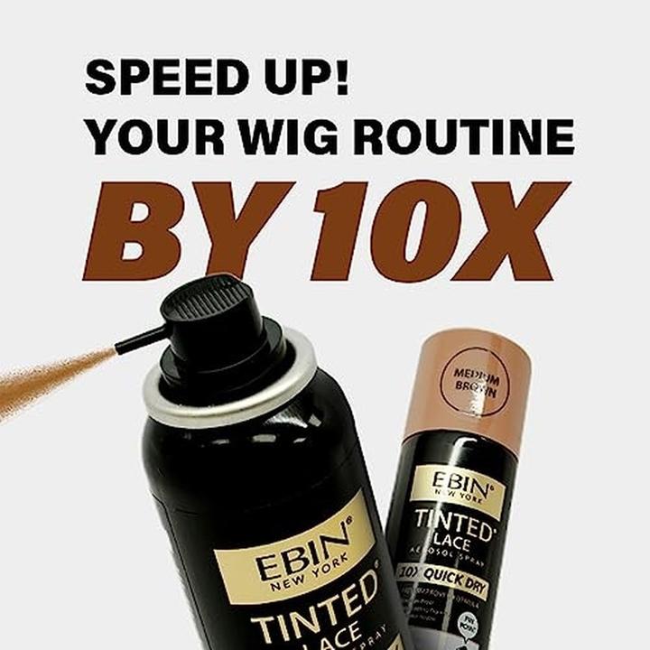 Immagine prodotto Ebin NEW YORK Spray colorato per pizzi e merletti 100ml Marrone chiaro e caldo (Marrone chiaro e caldo)