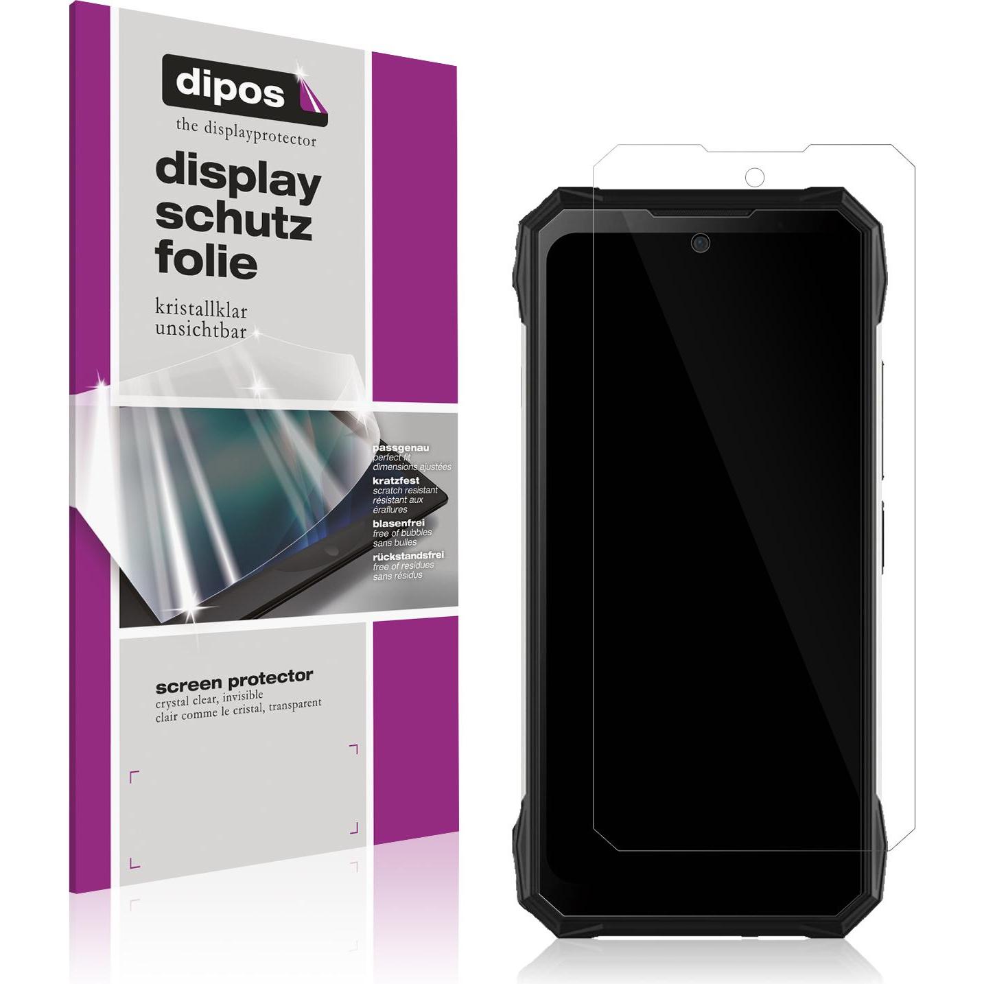 Dipos Displayschutzfolie Crystalclear (1 Stück, Doogee S89 Pro), Smartphone Schutzfolie, Transparent